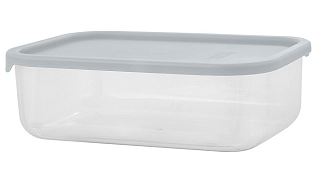 Банка для сыпучих продуктов Sugar&Spice Vanilla прямоуг,0,18л  с гибкой крышкой трюфель